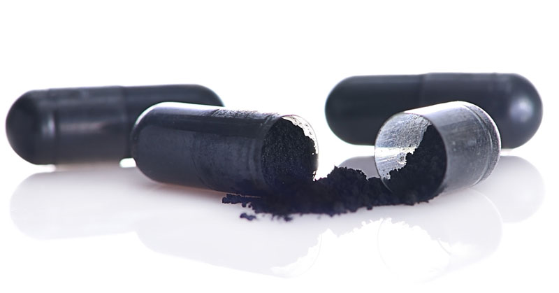 Activated carbon medications