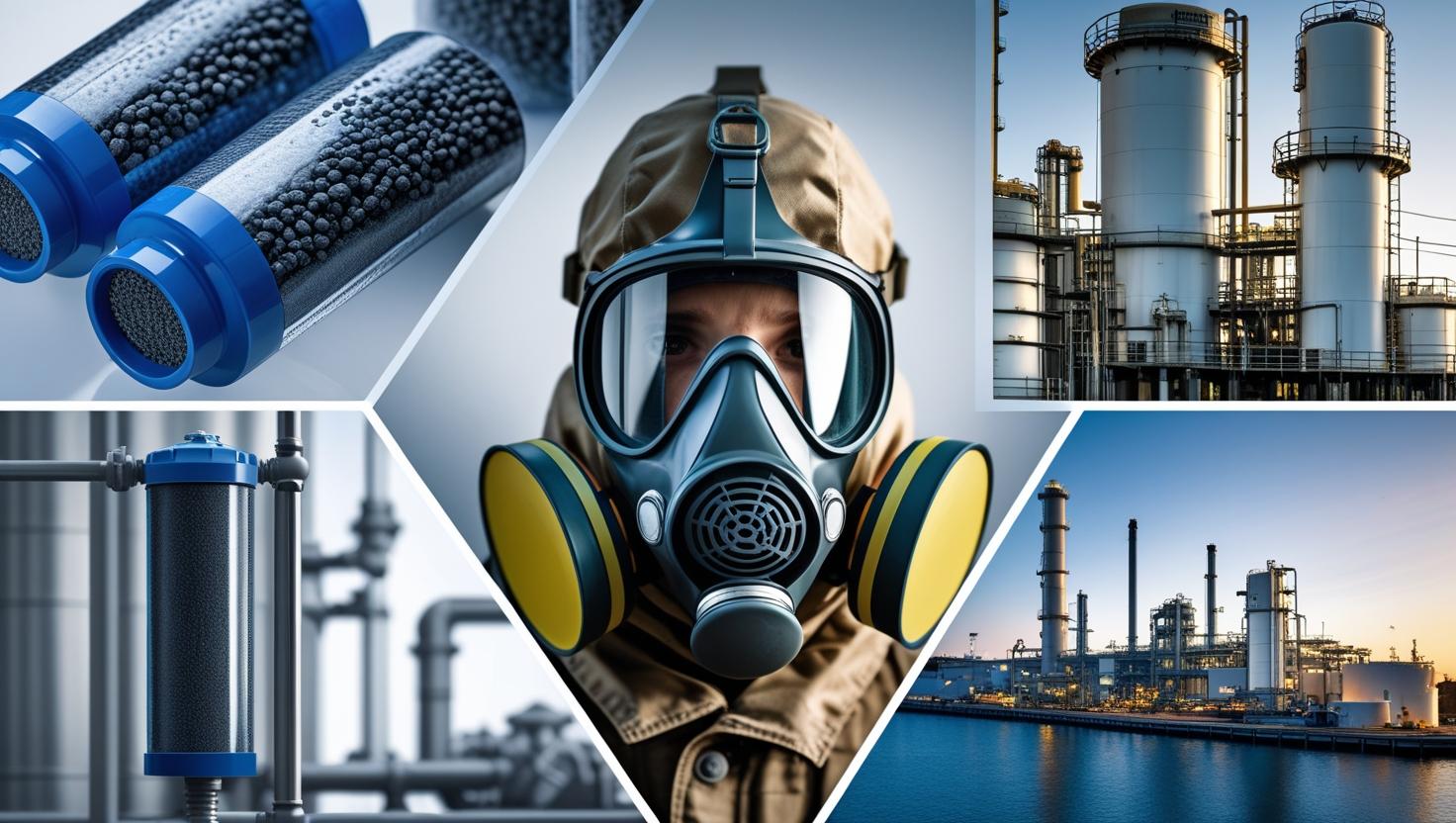 Aplicaciones industriales del carbón activado
